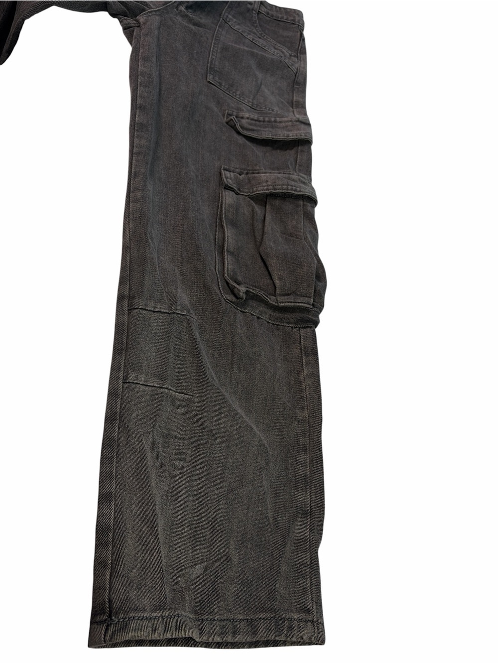 Blue Asphalt  Cargo Pants Wide Leg Black Size Medium NWT - Picture 7 of 10